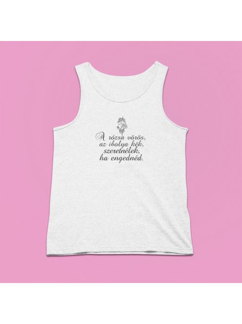 A rózsa vörös ... szeretnélek, ha engednéd férfi atléta