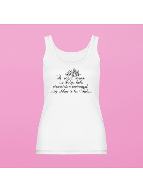 A rózsa vörös ... elviszlek a taximmal, még akkor is ha Fake női atléta
