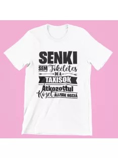   Senki sem tökéletes de a taxisok átkozottul közel állnak hozzá női póló
