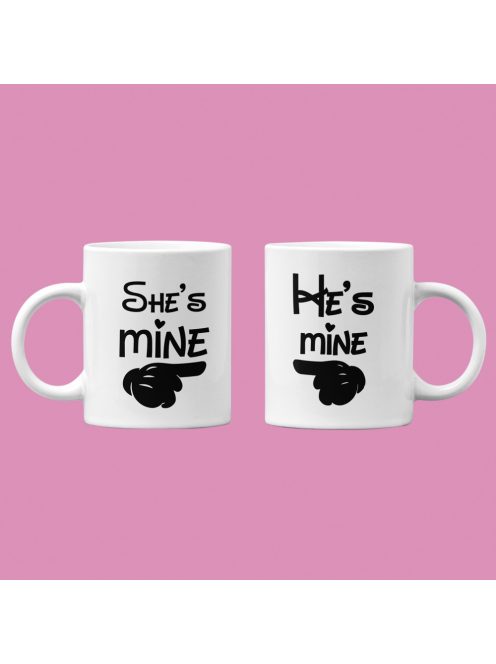She's mine, He's mine páros bögre