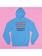 Skorpió, de csak azért, mert a kurva jófej hivatalosan nem horoszkóp pulóver