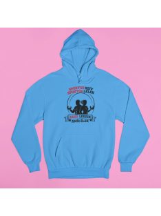   Sportos szív sportos lélek edző leszek amíg élek pulóver