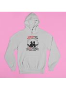 Sportos szív sportos lélek edző leszek amíg élek pulóver