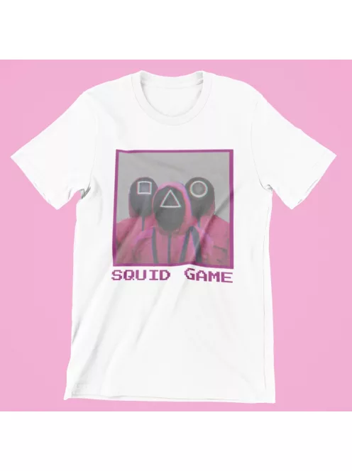 Squid Game katonák blur női póló