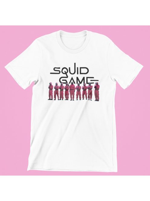 Squid Game csapat férfi póló