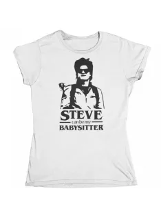 Steve can be my babysitter női póló