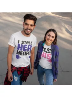 I stole her heart, so I'm stealing his páros póló