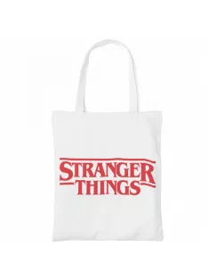 Stranger Things logó vászontáska