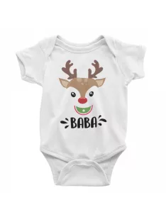 Szarvasos póló karácsonyra - Baba szarvas