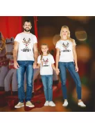 Szarvasos póló karácsonyra - Nagymama szarvas