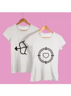 Szerelem nyíl páros póló
