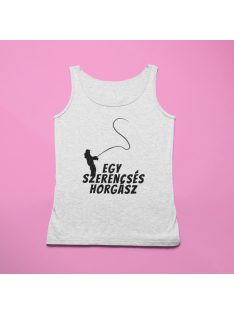 Egy szerencsés horgász férfi atléta