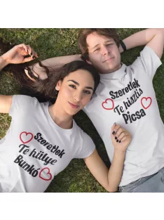 Szeretlek te ... páros póló