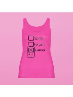 Szingli foglalt gamer női atléta