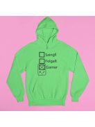  Szingli foglalt gamer pulóver