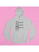  Szingli foglalt gamer pulóver