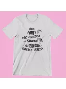 Jöhet ponty, harcsa vagy keszeg míg a szívem dobog horgász leszek férfi póló