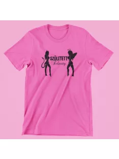 Született feleség (v2) női póló lánybúcsúra