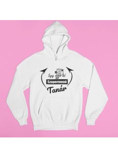  Így néz ki egy szupermenő tanár pulóver