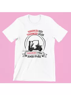 Targoncás szív férfi póló