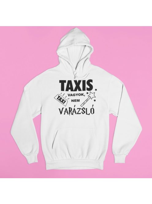  Taxis vagyok, nem varázsló pulóver