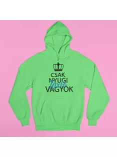  Csak nyugi, taxis vagyok pulóver