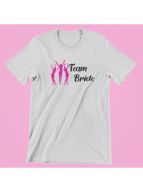 Team bride (v3) női póló lánybúcsúra