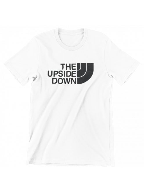 The upside down logó férfi póló