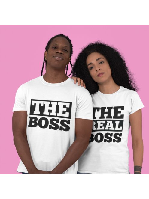 The boss and The REAL boss páros póló