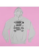 Csak azért edzek, hogy többet ehessek pulóver