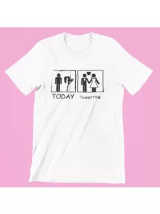 Today...tomorrow férfi póló