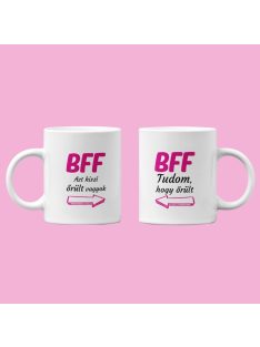 Tudom, hogy őrült páros bögre