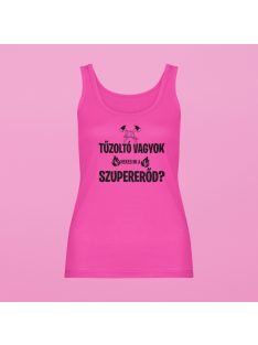 Tűzoltó vagyok neked mi a szupererőd? női atléta