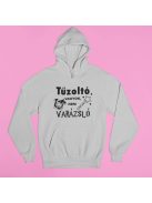 Tűzoltó vagyok nem varázsló pulóver