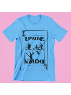 Upside down férfi póló