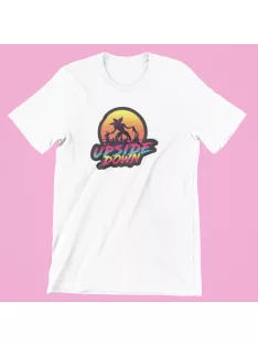 Upside down színes férfi póló