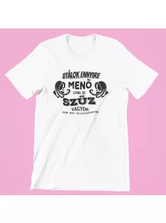 Utálok ennyire menő lenni, de Szűz vagyok férfi póló