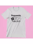 Vagyonőr vagyok, nem varázsló férfi póló