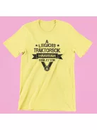 A legjobb traktorosok (Választható hónapban) születtek női póló