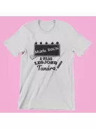 (Válaszható név) bácsi a világ legjobb tanára férfi póló