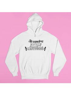   (Választható névvel) (v4) (választható dátummal) lánybúcsú pulóver