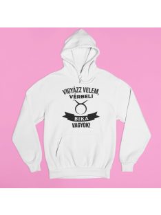 Vigyázz velem vérbeli Bika vagyok pulóver