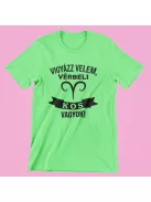 Vigyázz velem, vérbeli Kos vagyok férfi póló