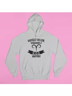 Vigyázz velem, vérbeli Kos vagyok pulóver