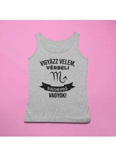 Vigyázz velem, vérbeli Skorpió vagyok férfi atléta