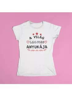 A világ legjobb anyukája női póló