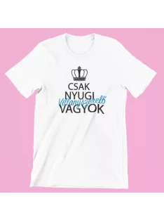 Csak nyugi, villanyszerelő vagyok férfi póló