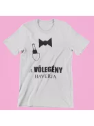 A vőlegény haverja férfi póló legénybúcsúra