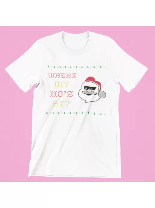 Where my Ho's at férfi póló
